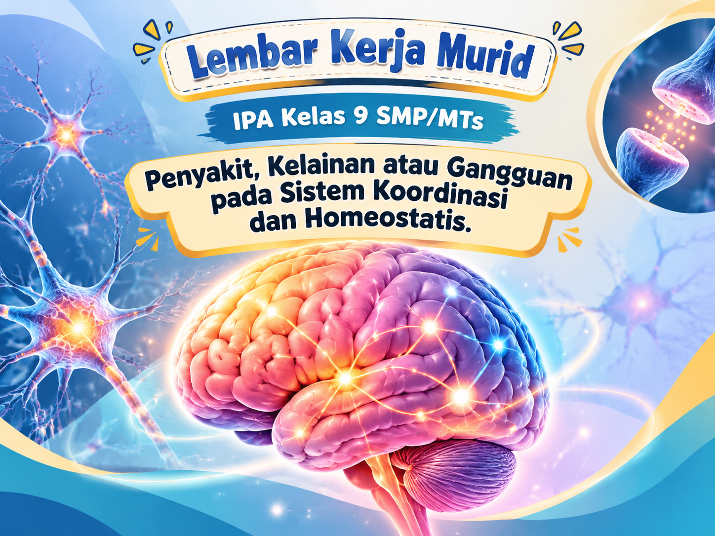 LKM IPA Kelas 9 SMP - Penyakit, Kelainan atau Gangguan pada Sistem Koordinasi dan Homeostatis