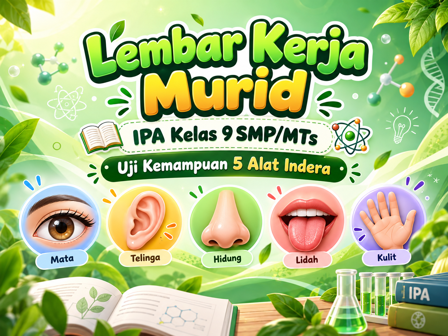 LKM IPA Kelas 9 SMP - Sistem Koordinasi Sub Materi Alat Indera